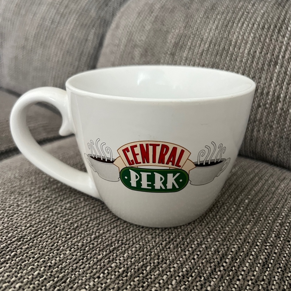 FRIENDS Central Perk White Ceramic Coffee Mug